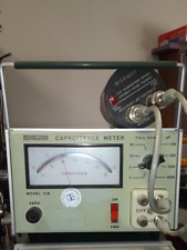 Boonton 72B Analog Capacitance Meter TESTED 1 MHz 1 to 3000 pF BNC input adapter picture