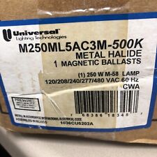 UNIVERSAL LIGHTING TECH S250ML5AC3M-500K Metal Halide Magnetic BALLASTS Qty of 1 picture