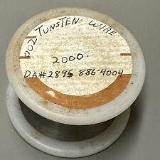 NOS  Vintage Tungsten Fine Wire 0.002” Diameter 2000 Feet (609.6 Meters) picture
