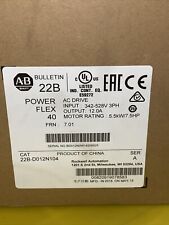 New Factory Sealed AB 22B-D012N104 SER A PowerFlex 40 5.5 kW 7.5 HP AC Drive picture
