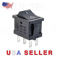 IndusTec Rocker Switch 6 - pin DPDT 2 Position 10A Maintained 12V 24V quick plug picture