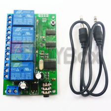 AD22B04 12V 4-way MT8870 DTMF Tone Signal Decoder Relay Phone Remote Control picture
