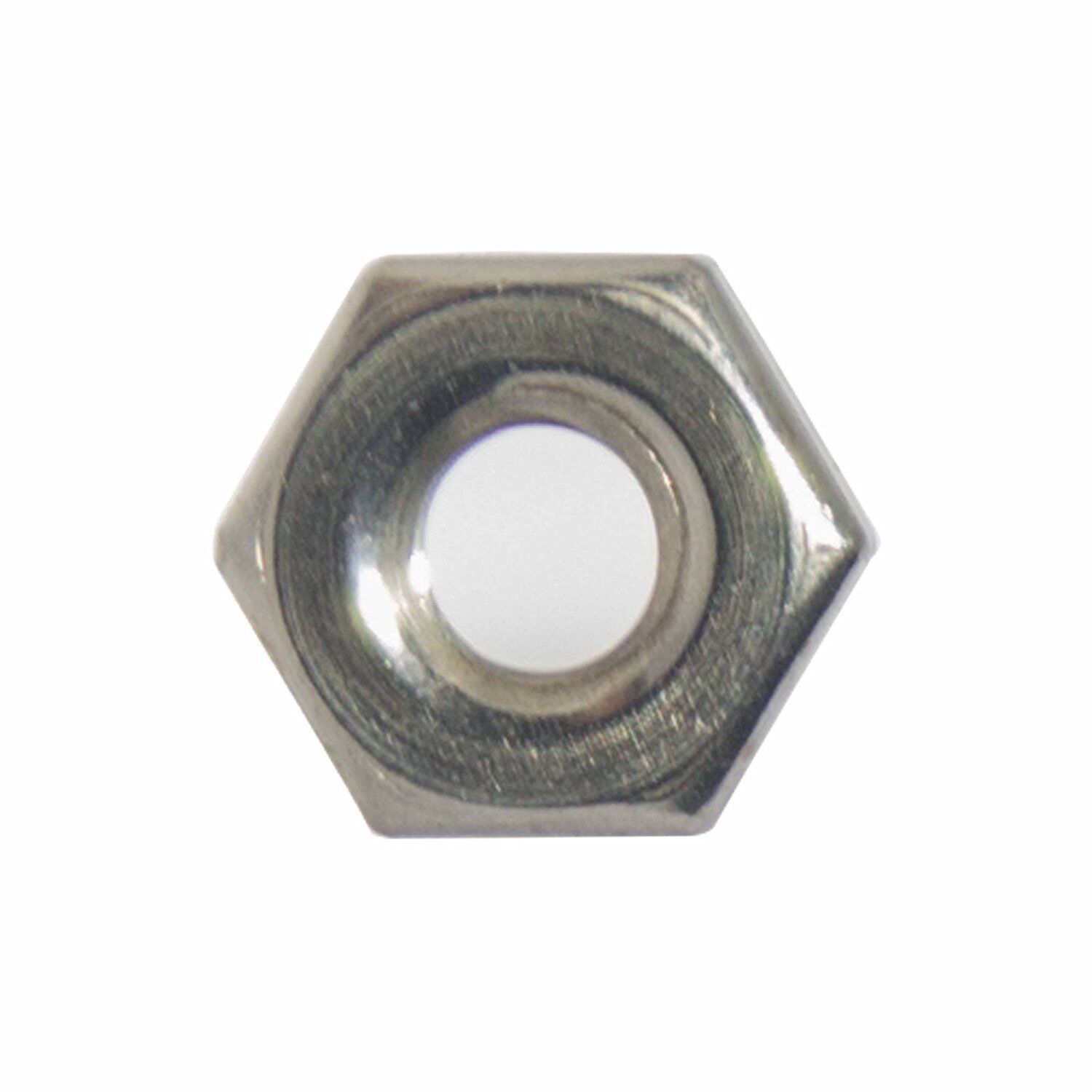 10-24 Machine Screw Hex Nuts Stainless Steel 18-8 Qty 100