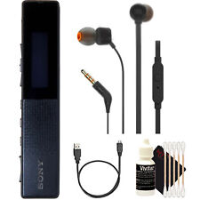 Sony TX660 Digital Voice Recorder + JBL T110 in Ear Headphones & Cleaning Kit picture