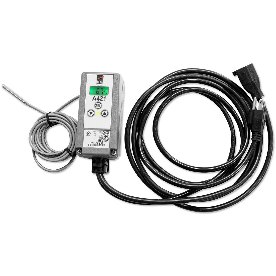 Johnson Controls Electronic Temperature Control with Dual Power Cords