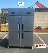 NEW 4 Door Refrigerator Freezer Combo Restaurant Kitchen Equipment Model AL32 picture