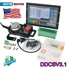〖USA〗 4 Axis CNC Controller Motion DDCSV3.1 Offline Standalone w/ MPG Handwheel picture