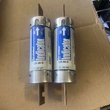 2 NEW LITTLEFUSE FLSR400ID 400 AMP 600 VOLT FUSE WITH INDICATOR .  picture