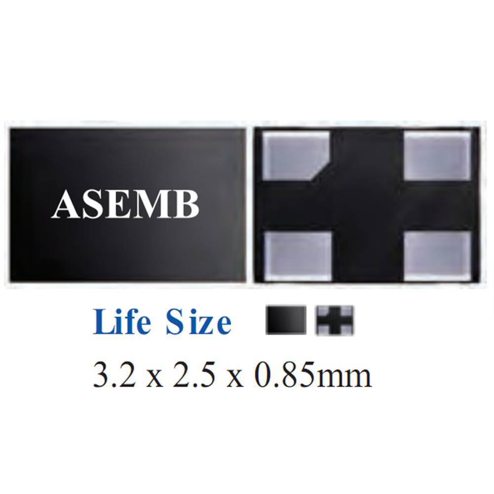 5pcs ASEMB-80.000MHZ-LC-T 80MHz SITIME 3225 OSC Active Crystal Oscillator