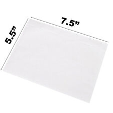 50-100 Clear Adhesive Packing List Shipping Label Envelopes Pouches 5.5x7.5 6x9 picture