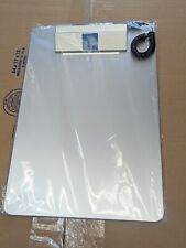 American Express Silver Amex Clipboard w/ Attached Detachable Pen Writing Board picture