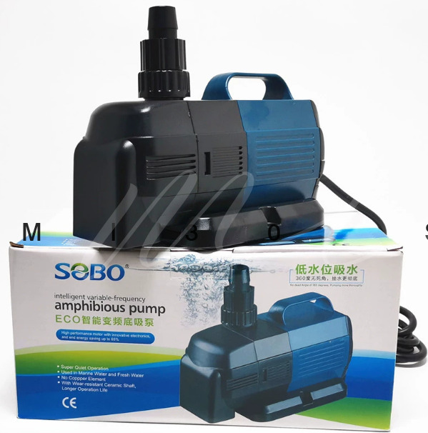 1pc Intelligent Variable frequency low water submersible Pump BO-4800A (32W)
