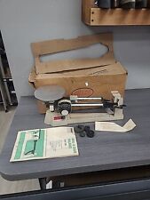 Vintage OHAUS DIAL-O-GRAM 1600g CAPACITY MECHANICAL 3BEAM LAB SCALE w Manual Box picture