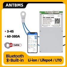 ANT BMS 3S 4S Smart BMS 60A 110A 130A 380A Li-ion LiFePO4 LTO Built-in Bluetooth picture