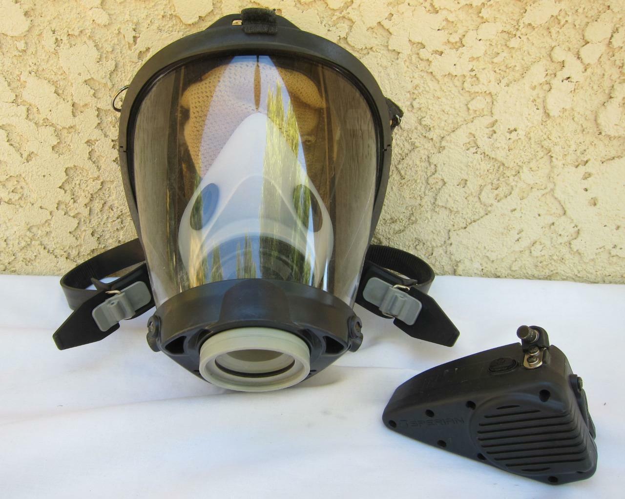 SMALL Sperian Twenty 20/20 Fire Respirator Mask w/Amplifier  