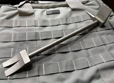 RARE 12in Military Contract Titanium EDC Halligan Bar Police Tool Entry Pry LE picture