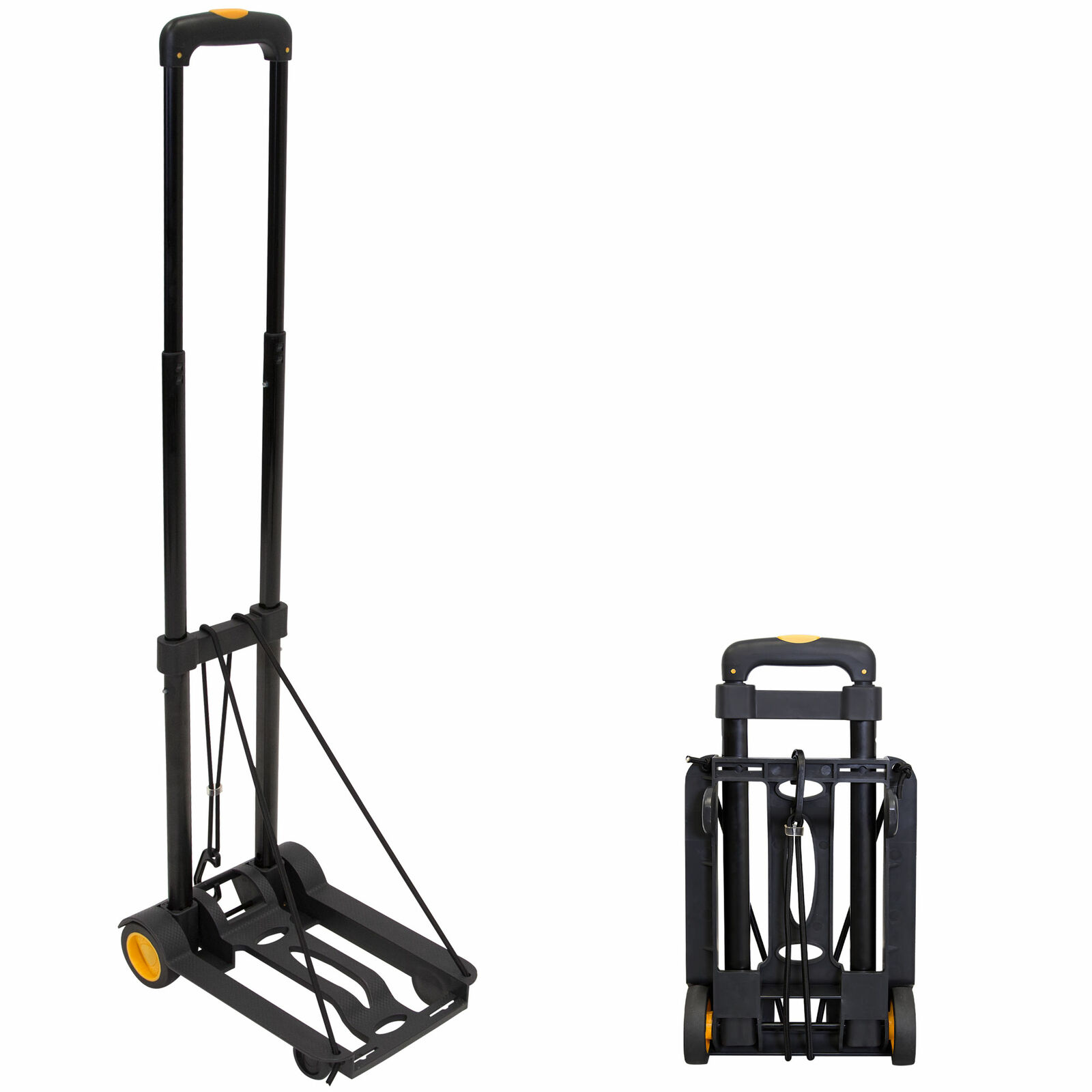 Mount-It Folding Luggage Cart and Dolly, 77 Lb Capacity