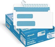 #10 Double Window Security Envelopes - Self Seal - Security Tinted (30001) picture