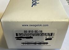 New, Swagelok, SS-810-SC-16, 316 SS Sanitary Fitting, 1/2 in. Tube OD x 1 in. picture