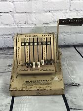 Paymaster Series X-900 Check Stamping Making Machine vtg Antique collectable picture