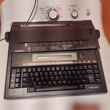 Vintage Brother AX-26 Electronic Word Processing Typewriter (Working) W/Ribbon  picture