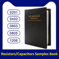 0201/0402/0603/0805/1206 SMD/SMT Resistors/Capacitors Samples Book Assorted Kit picture