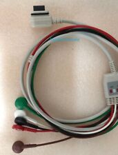 GE Seer Light 5 leads Holter Recorder ECG cable Snap AHA   picture