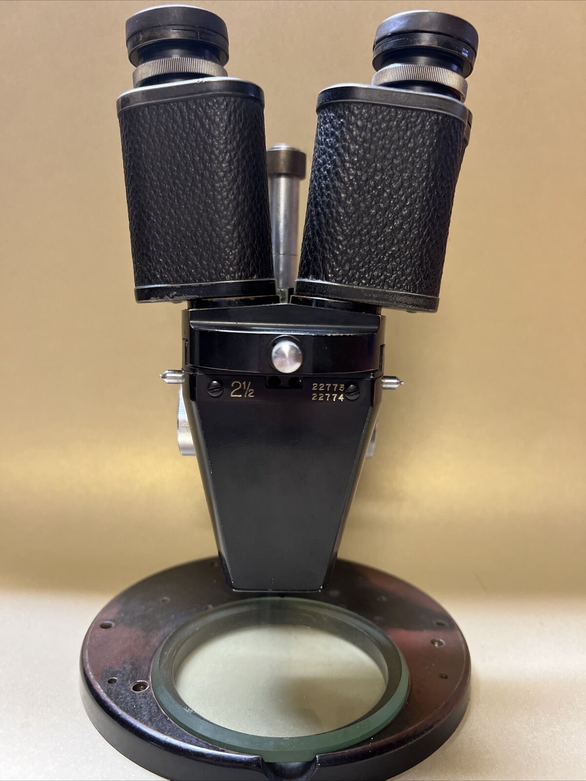 EARLY Vintage 1945 WWII Rare Germany Stereo Microscope Carl Zeiss Jena No.258769