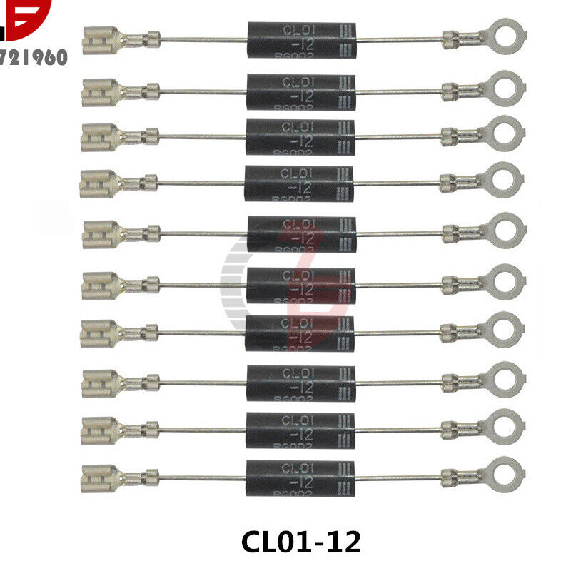 New 10PCS CL01-12 Microwave Oven Induction Cooker High Voltage Diode Kit