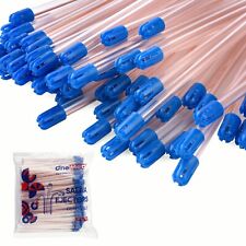1000(10 Bags)CLEAR/BLUE Disposable Dental Saliva Ejector Evacuation Suction Tips picture