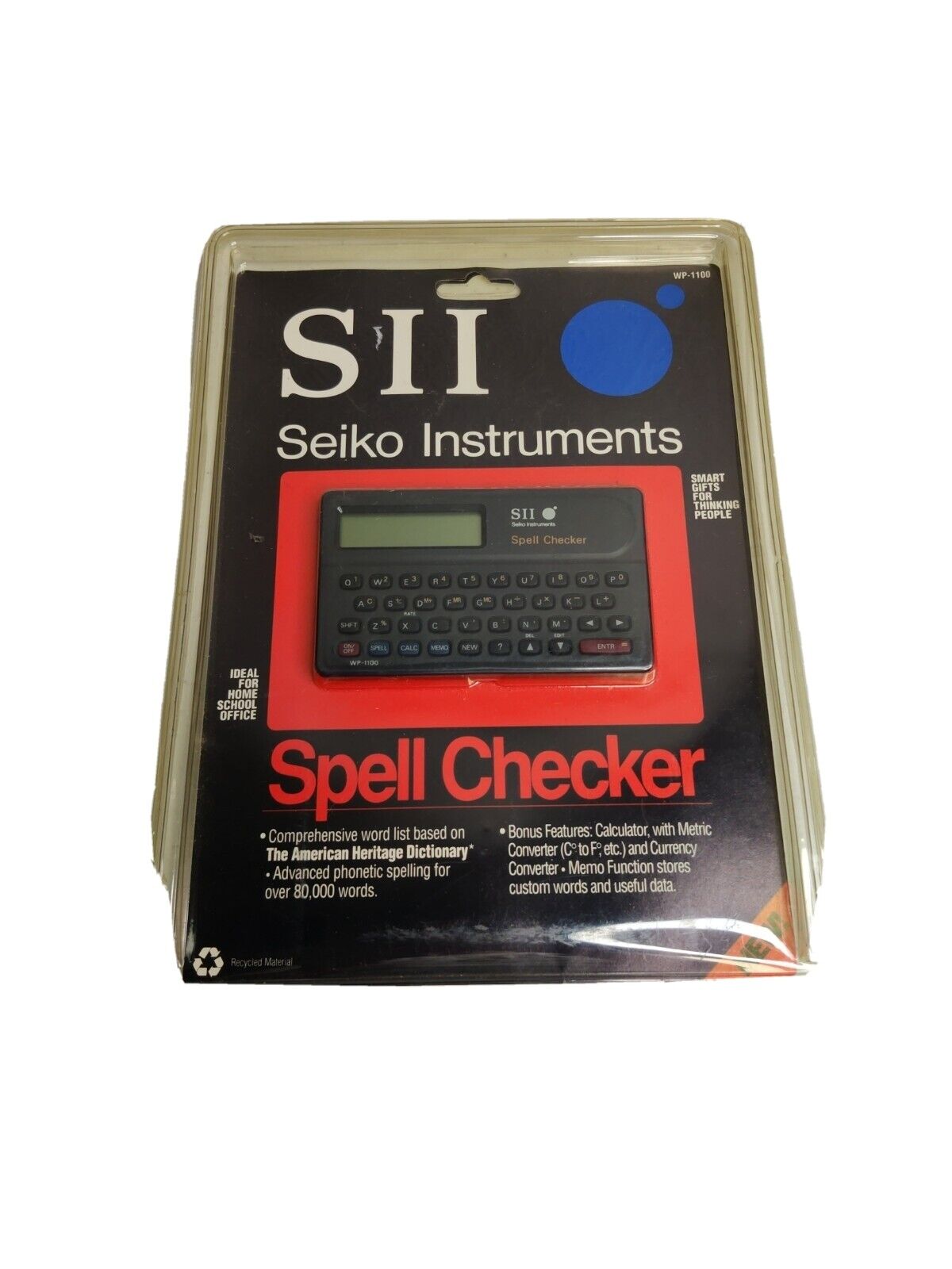 NIB Vintage Seiko Instruments SII Spell Checker WP-1100 Never Opened