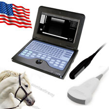 US Seller Veterinary Laptop Ultrasound Scanner Machine VET rectal,Convex Probes picture
