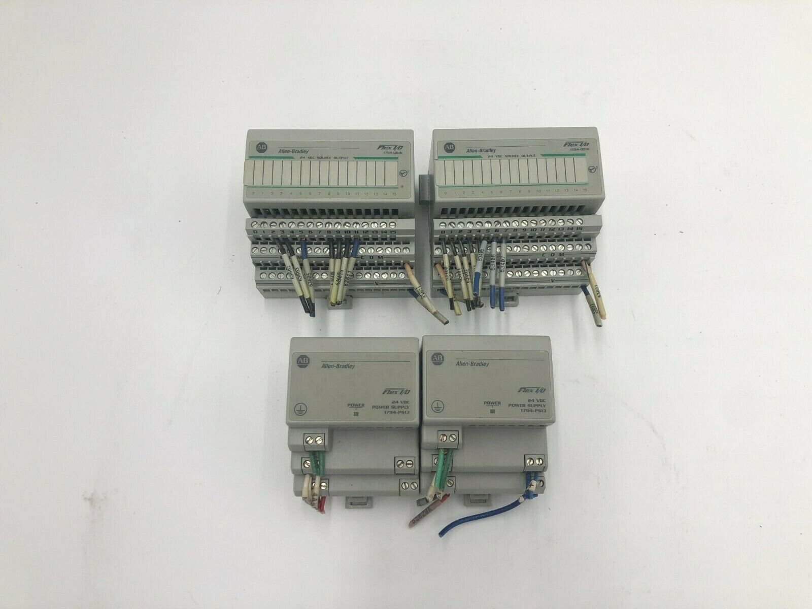 ALLEN BRADLEY 1794-PS13 AND 1794-OB16 LOT OF 4 STOCK 1074