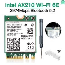 Intel WiFi 6E AX210NGW NGFF M.2 Wireless Wifi Card AX210 Bluetooth 5.2 Adapter picture