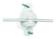 Gallagher G626144 Plastic White Wood Post Pin Lock Insulator 3.2 x 1.7 x 1.4 in. picture