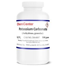 Potassium Carbonate, Reagent , 99% min., 500 grams picture