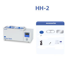 HH-2 Digital Lab Thermostatic Water Bath Two Double Holes LCH 220V picture