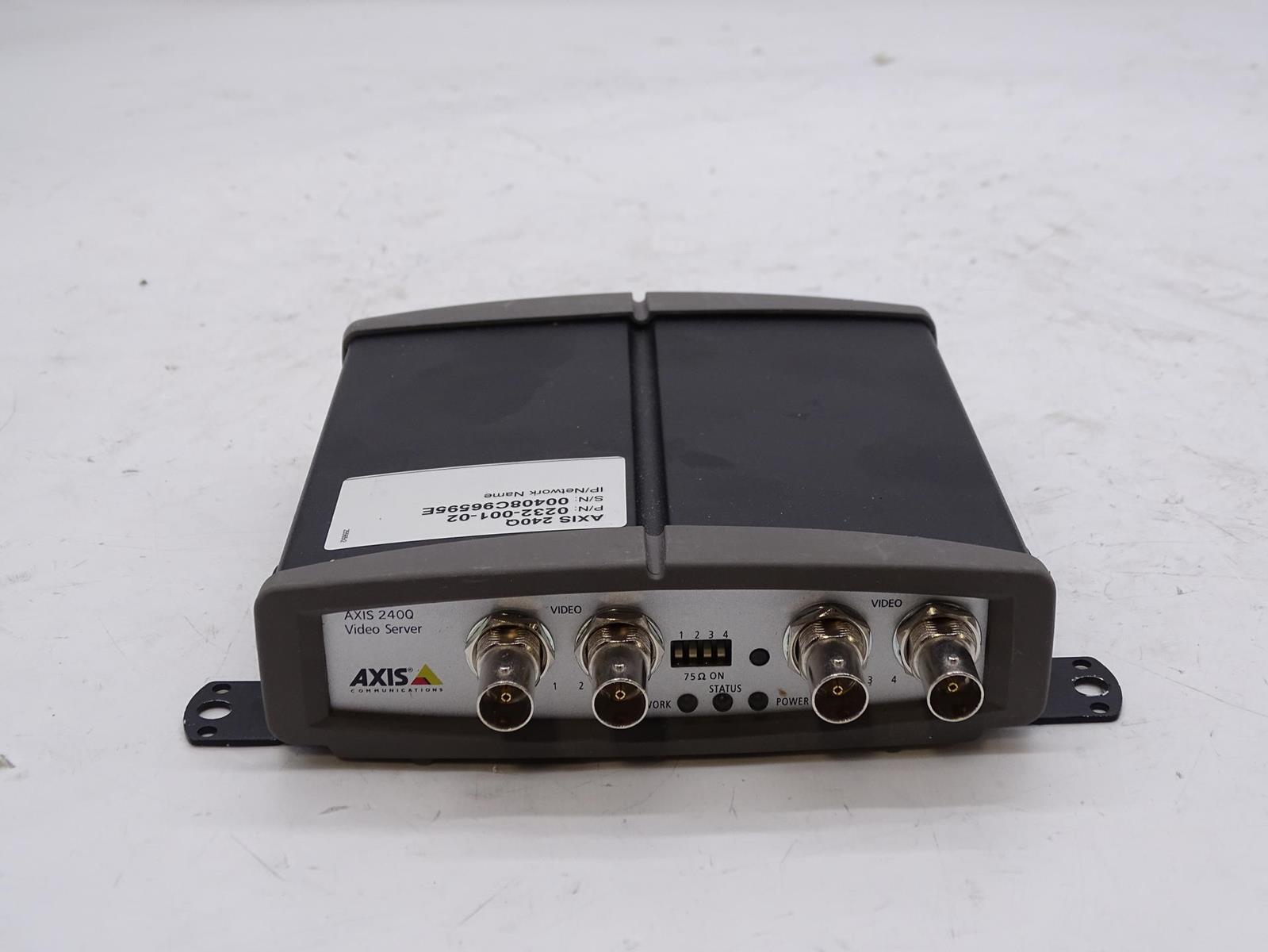 Axis Communications 240Q Black 32gb RAM 4 Channel Ethernet CCTV Video Server