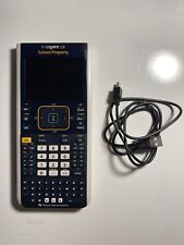 TI Nspire CX Calculator, + Battery & Cable, Texas Instruments, School Version. picture