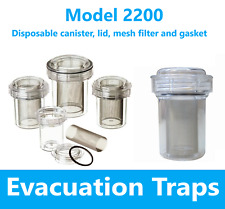 Dental Evacuation Trap Disposable Canister For Air Techniques Vacstar #2200 picture