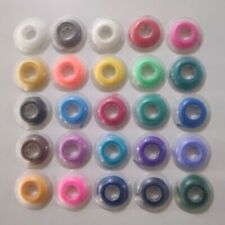 Dental Orthodontic Elastic Rubber Power Chain Braces Bands 3 Size 25 Color picture