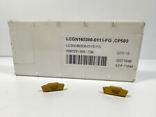 SECO LCGN160300-0115-FG New Carbide Inserts 71649 Grade CP500 6pcs picture