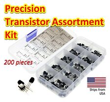 200pcs NPN / PNP 10 Value Precision Transistor Assortment Kit picture