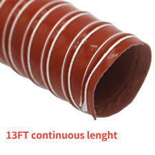 4-SIZE Silicone Air Ducting Flexible Brake Cold Induction Intake Pipe Hose 13' picture