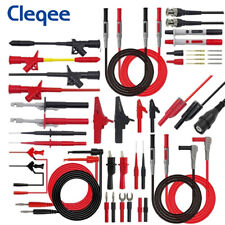 Cleqee Automotive Multimeter Test Leads Kit Insulation Wire Piercing Probe picture