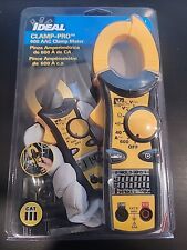 Ideal 61-744 Clamp Meter, Lcd, 600 A, 1.5 In (38 Mm) Jaw Capacity, Cat Iii 600V picture