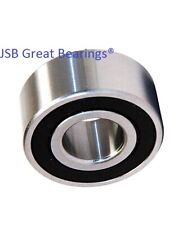 (Qty.2) 5203-2RS double row seals bearing 5203-rs ball bearings 5203 rs picture