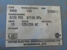 1 United Electric Controls H400-144 Pressure Switch picture