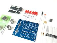 Knight Rider LED Effect with CD4017 and NE555 IC, Learn to Solder Kit, DIY Kit picture
