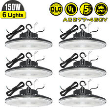 6x150W LED High Bay Light 21000LM 0-10V Dimmable Commercial Warehouse Light 480V picture